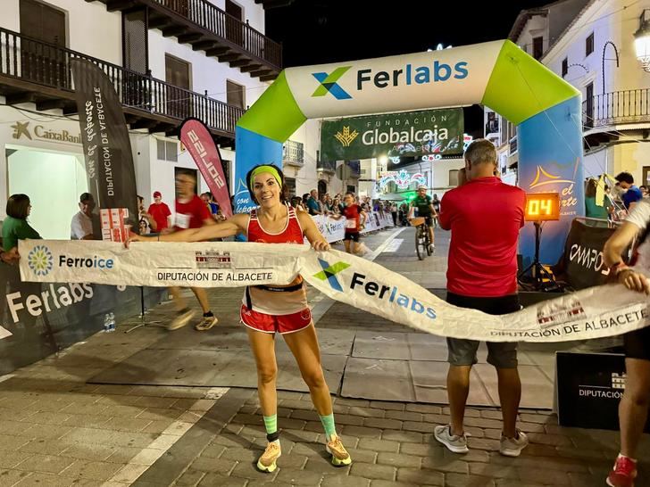 Eva Valera y Jesús Ángel Rodríguez, ganadores de los ‘10 Kilometrichos Nocturnos’ de Tarazona