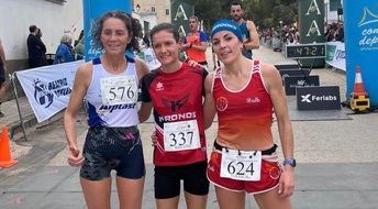 José Antonio Hernández y María del Carmen Risueño ganadores en la Carrera Popular de Balazote