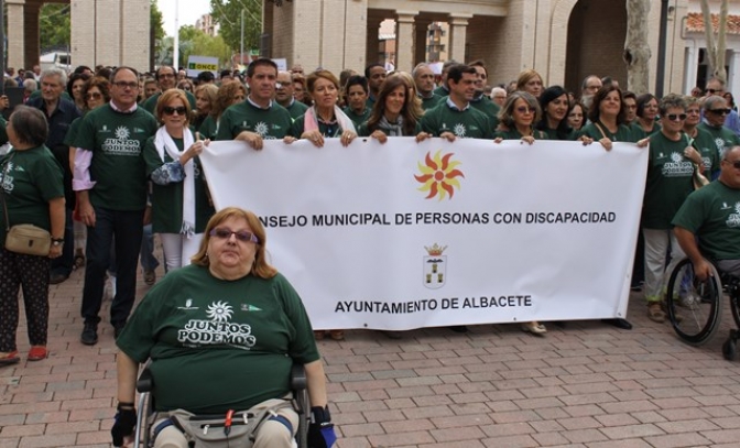 El Gobierno regional hace un llamamiento a “construir una sociedad inclusiva” en el Día de las Personas con Discapacidad en la Feria de Albacete