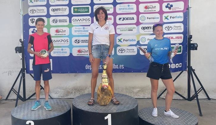 Eva Valera García suma en la Carrera Popular de La Gineta una docena de victorias