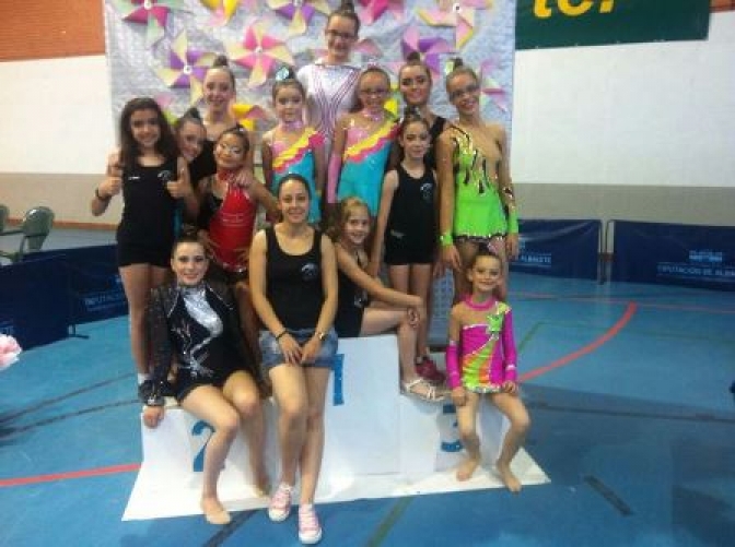Éxito de participación de los clubes de Albacete en el XIXC Campeonato de gimnasia rítmica de Castilla-La Mancha