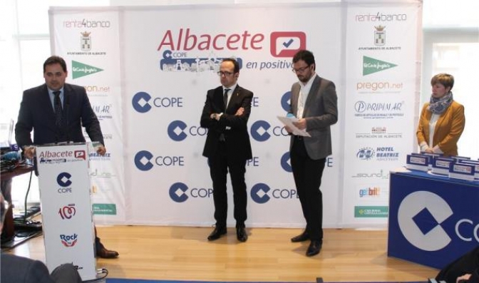 La Cadena Cope entregó los reconocimientos de la campaña ‘Albacete en positivo’