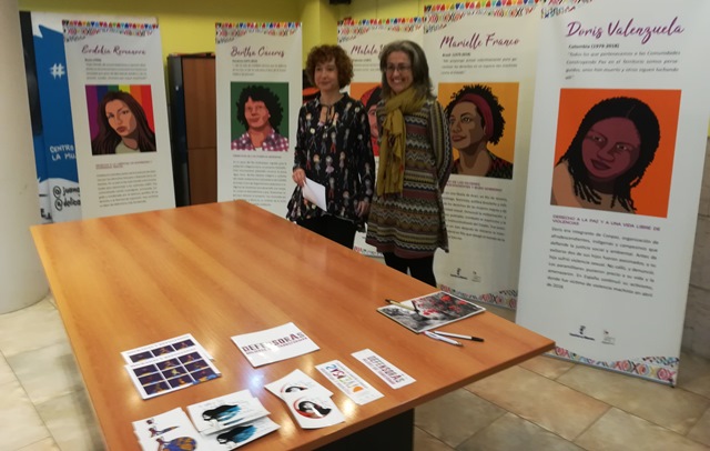 El Centro de la Mujer homenajea con una exposición a las mujeres que han sufrido por defender los derechos humanos en todo el mundo