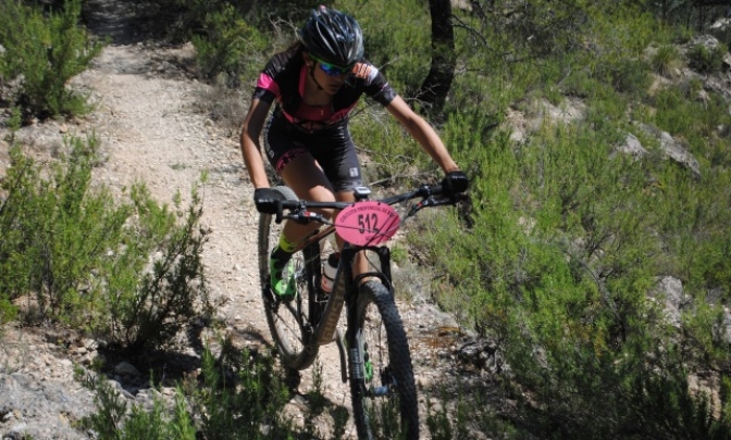 Desiré Moya e Iván Martínez fueron los ganadores en la difícil carrera de BTT de Bogarra