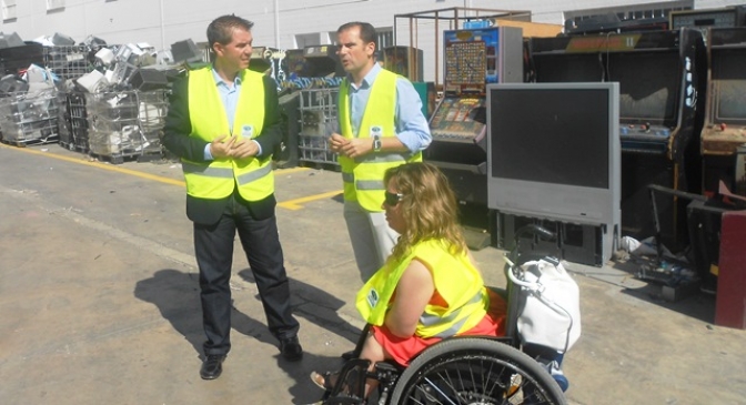 El presidente de la Diputación de Albacete visita las instalaciones de Amiab