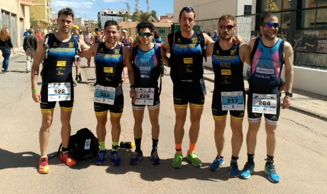 Buen papel de los duatletas del CD Casman Triatlón Albacete en el Campeonato de España de duatlón