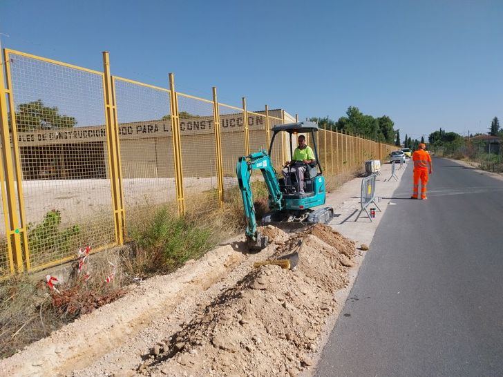 El Ayuntamiento de Albacete promueve actuaciones en el tráfico e infraestructuras para mejorar el acceso a las parcelas de la carretera de Jaén