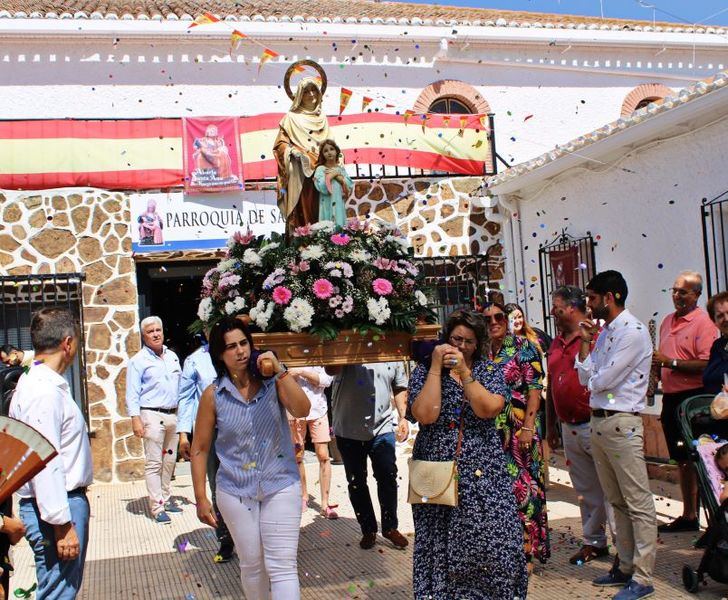 Manuel Serrano, en las fiestas de Santa Ana: “Seguiremos trabajando para que las pedanías no sufran la distancia o el aislamiento”