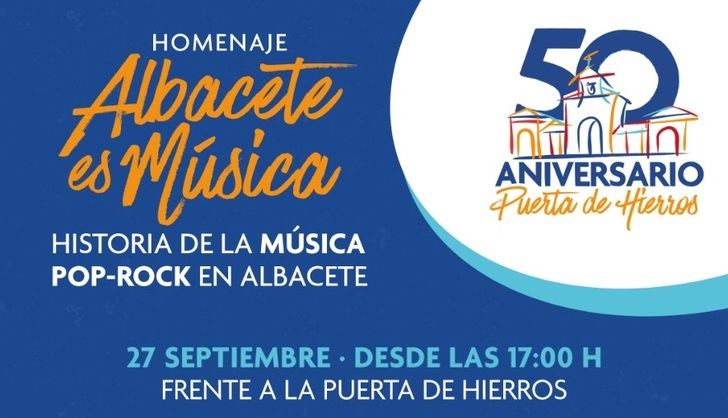 El Festival del 50 aniversario de la Puerta de Hierros comienza con un homenaje a los grupos de pop y rock albaceteños