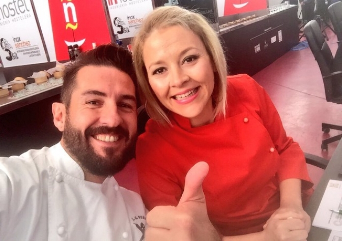 Teresa Gutiérrez,de Villarrobledo, exconcursante Top Chef participa de jurado en el prestigioso concurso de Pinchos y Tapas de Valladolid