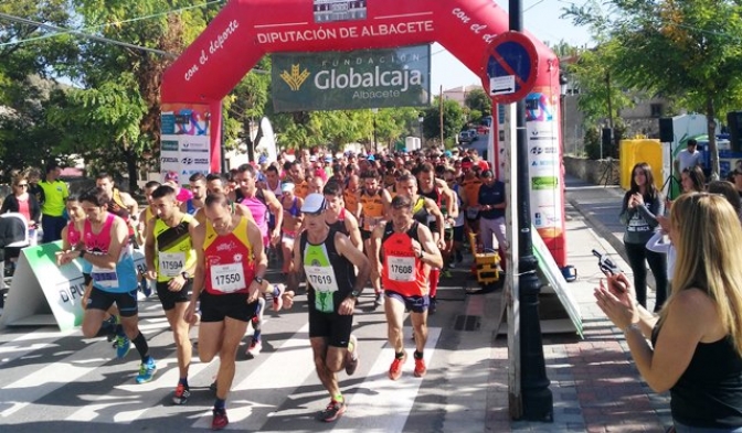 Jesús Ángel Rodríguez y María Elena Ruiz Nieva se impusieron en la Carrera Popular de Nerpio