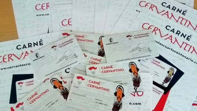 Cerca de 5.000 jóvenes tienen ya el ‘Carné Cervantino’, una iniciativa que les facilita su participación en las actividades del IV Centenario