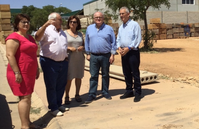 Junta y Ayuntamiento de Balazote analizan las posibilidades de la ampliación del polígono agroindustrial