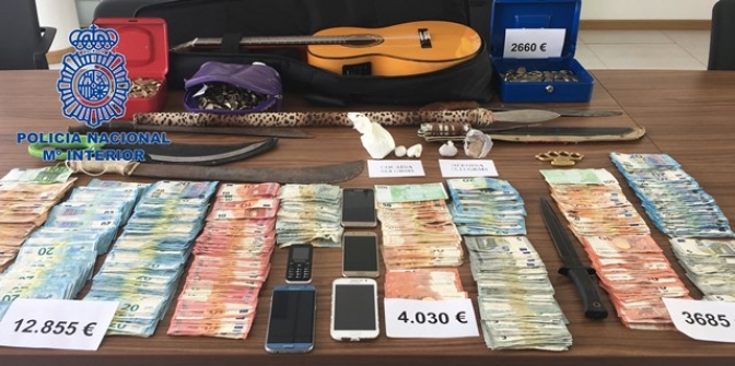 La Policía Nacional detiene en Eivissa a los responsables de la distribución de billetes falsos de 50 euros