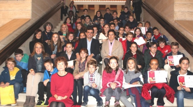 Los niños fueron protagonistas por un día en el Ayuntamiento de Albacete con la celebración del VI Pleno Infantil sobre los Derechos de la Infancia