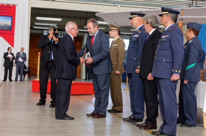 La Maestranza Aérea de Albacete conmemora el 74 aniversario