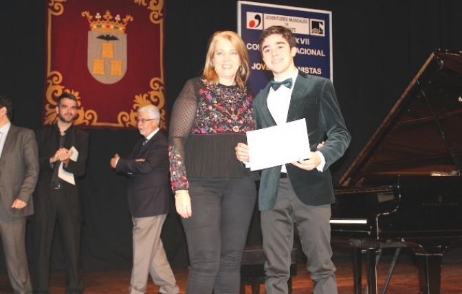 Pedro López Salas, ganador del Concurso Nacional de Jóvenes Pianistas ‘Ciudad de Albacete’
