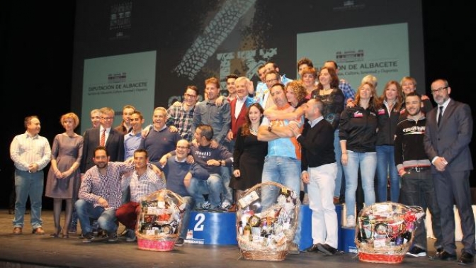 La Diputación de Albacete celebró la gala y entrega de premios de los más destacados del IX Circuito Provincial de BTT