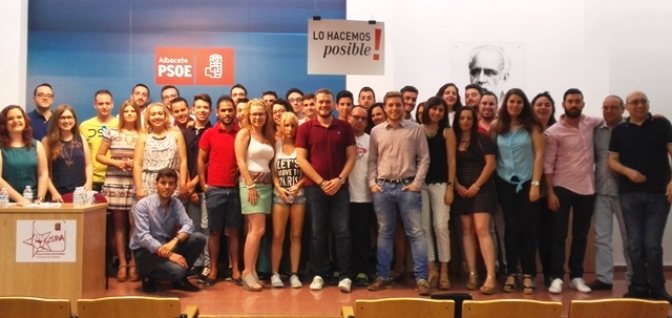 Manu Martínez encabeza el nuevo equipo directivo de Juventudes Socialistas Albacete