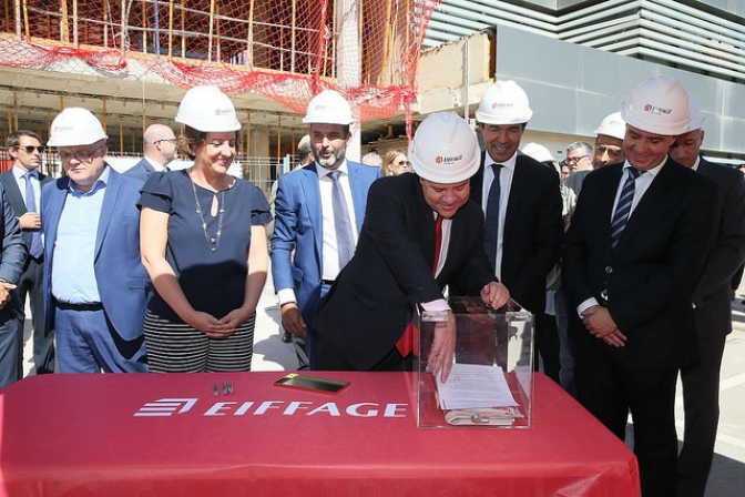 Eiffage comienza las obras de lo que será su sede española, en Albacete