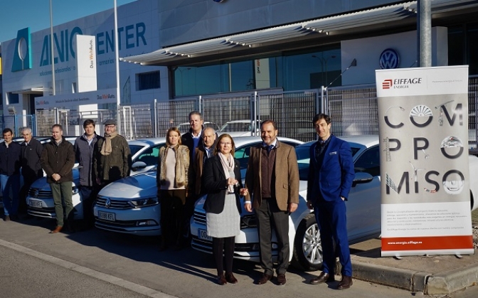 Eiffage Energía renueva su flota de vehículos con Volkswagen