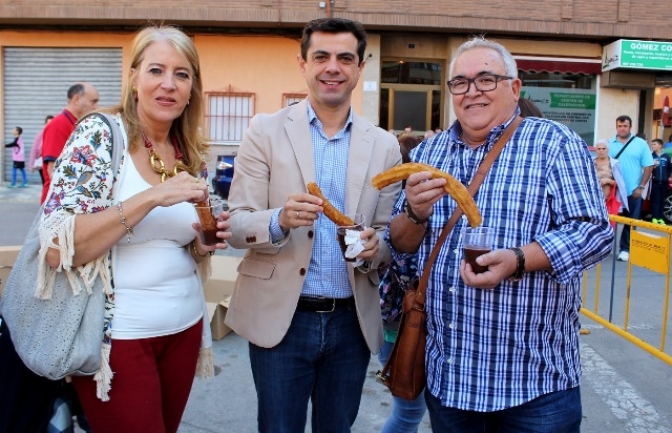 El barrio de ‘El Pilar’ de Albacete vive ya sus fiestas y las comienza con deportes y una chocolatada