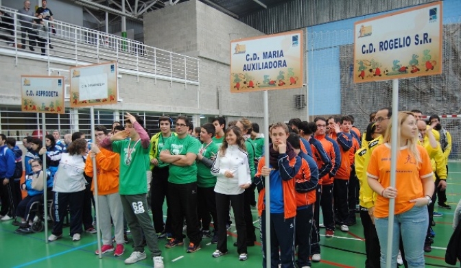 Clausura del XX Campeonato Regional de Natación de FECAM celebrado en Albacete