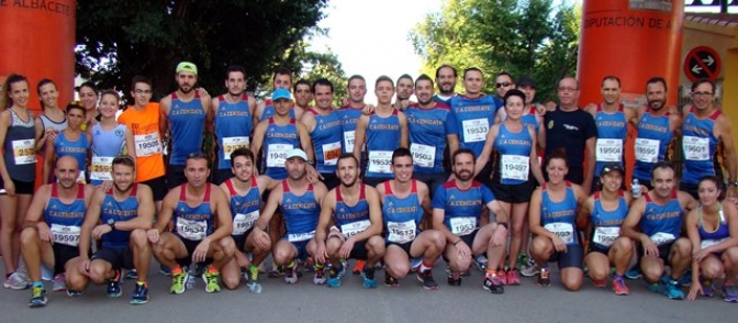 Cenizate se volcó con su carrera popular y María Ángeles Magán y Abelardo Martínez lograron el triunfo