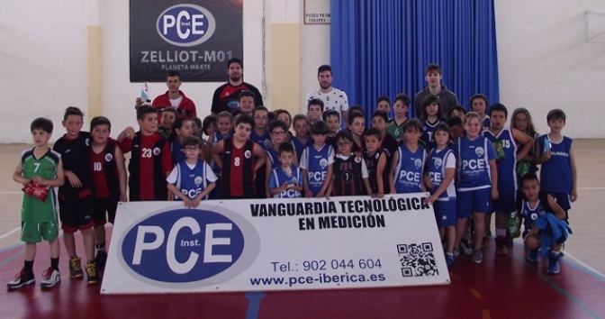 Segunda edición del Torneo de Baloncesto PCE Instruments de benjamines