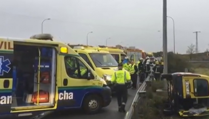 Decretan tres días de luto en Yepes (Toledo) por la muerte por atropello de una mujer de 53 años y su hija de 21 en la A-4