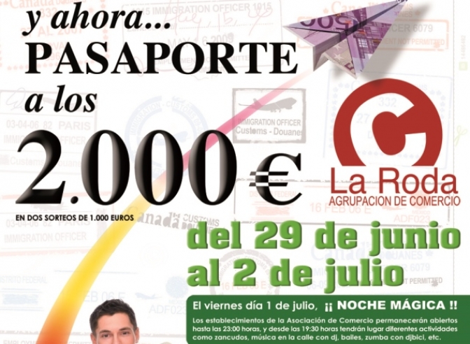 “Noche mágica” del comercio de La Roda en unas jornadas de promoción de los establecimientos de la localidad