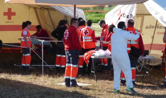 Los equipos de ayuda psicológica de Cruz Roja de Castilla-La Mancha atendieron a las víctimas y familiares de situaciones de emergencia