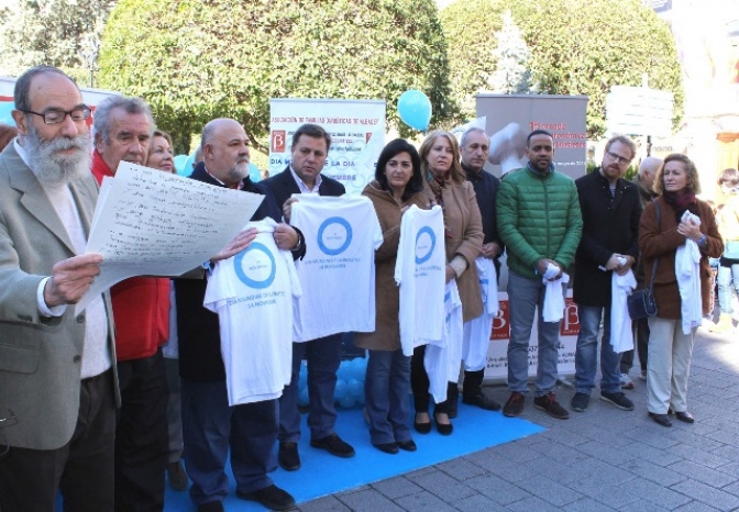 Asfadi conmemora en Albacete, en la Plaza del Altozano, el Día Mundial de la Diabetes