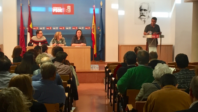 El PSOE de Albacete muestra su apoyo al Gobierno de Page tras la 'traición' de Podemos