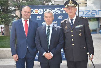 La Diputación de Albacete se suma al acto institucional de homenaje a los policías nacionales que han sido víctimas del terrorismo