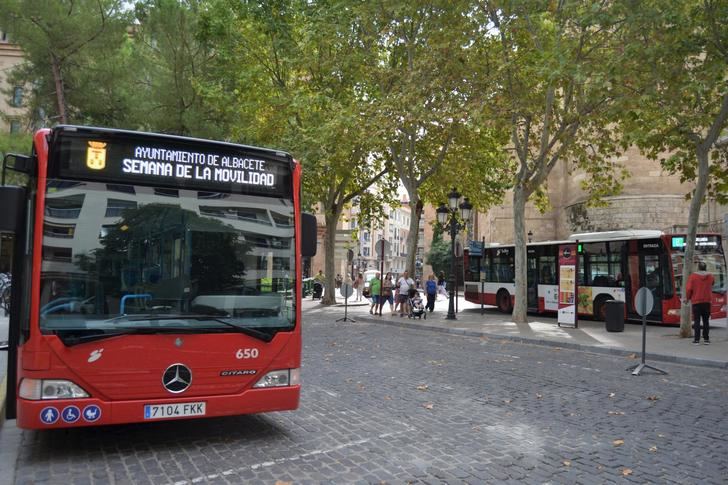 Albacete cierra el mes de enero con un aumento del uso del autobús urbano 