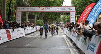 José Antonio Sánchez e Iván Treceño, campeones de España máster 30 y 40 de ciclismo en Albacete