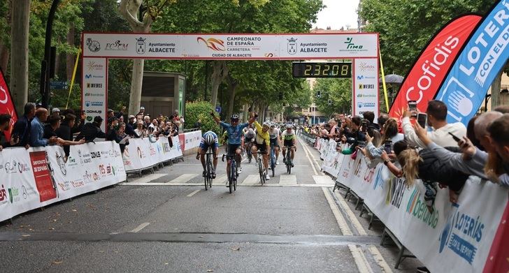 José Antonio Sánchez e Iván Treceño, campeones de España máster 30 y 40 de ciclismo en Albacete