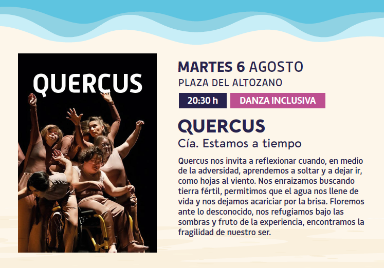 El espectáculo de danza inclusiva “Quercus” llega al corazón de la ciudad de Albacete