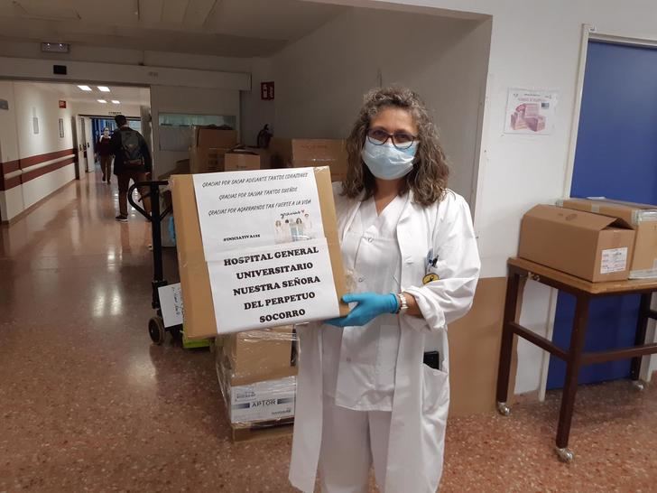 Nerpio dona material sanitario a hospitales y residencias de mayores de Albacete y Hellín