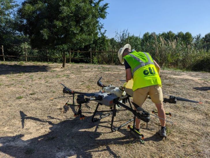 El Ayuntamiento de Albacete da un paso más en la lucha contra las plagas de mosquitos utilizando drones