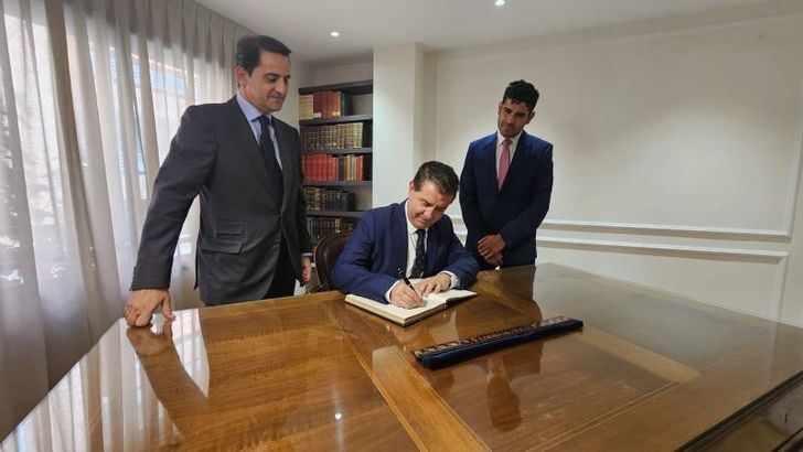 Santi Cabañero celebra la inauguración de la nueva sede del Colegio de la Abogacía de Albacete