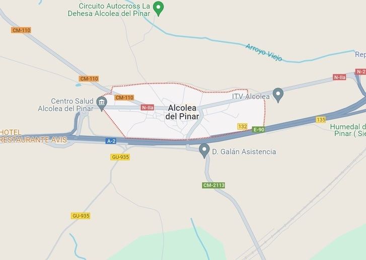 Fallece una mujer y cuatro personas resultan heridas, tres menores, en el accidente de Alcolea del Pinar