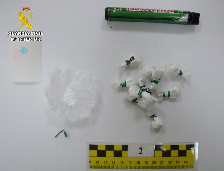 Detenido en Almansa con 13 gramos de cocaína lista para su venta al menudeo