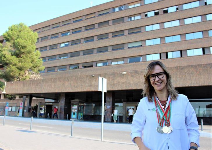 Una endocrina de la GAI de Albacete consigue cinco medallas en los Juegos Mundiales de Medicina y Salud
