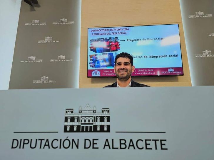 La Diputación de Albacete destina cerca de 380.000 € a más de medio centenar de proyectos sociosanitarios impulsados por 52 entidades de la provincia