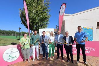 Diputación y otras instituciones reafirman el apoyo al deporte en la presentación de la II Copa Leyendas del Tenis