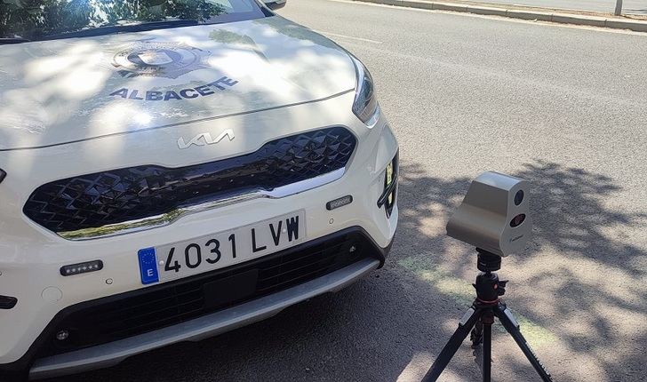 La Policía Local de Albacete participa en la Campaña de Control de Velocidad que se desarrollará del 15 al 21 de este mes