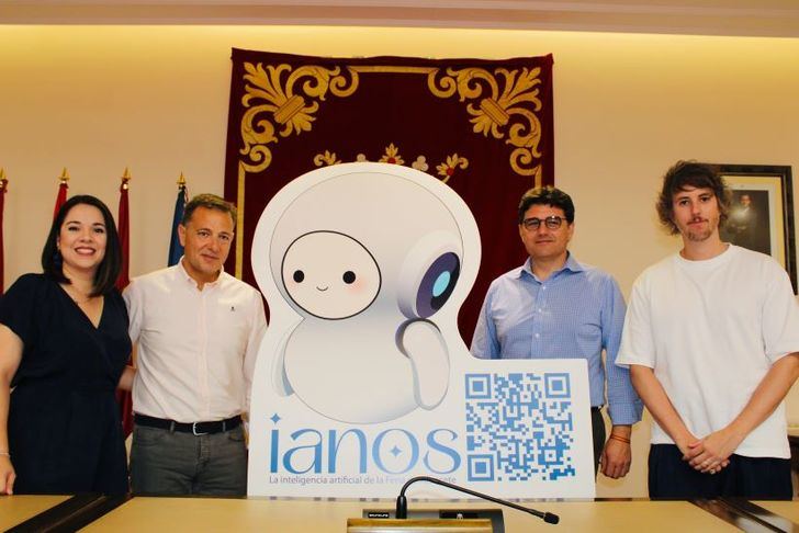 Serrano asegura que el asistente virtual con Inteligencia Artificial ‘IAnos’ ofrecerá una experiencia interactiva de la Feria de Albacete