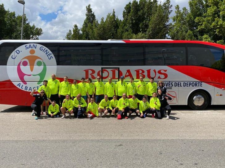 El equipo de Atletismo Inclusivo de ASPRONA, subcampeón de España en conjunto